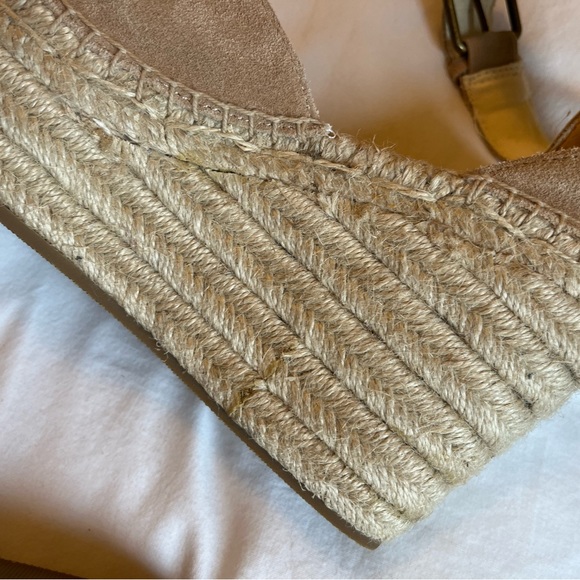 soludos positano platform wedge 7.5 comfort espadrilles - Picture 4 of 16